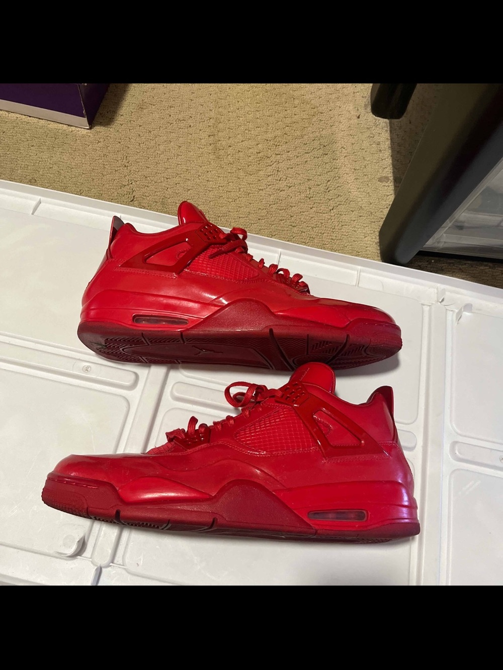 Nike Air Jordan 4 Retro 11Lab4 Gym Red  2015 719864-600 Size 14 Pre-owned